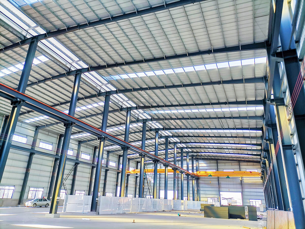Fast Assembly Heavy Duty Steel Structure Workshop