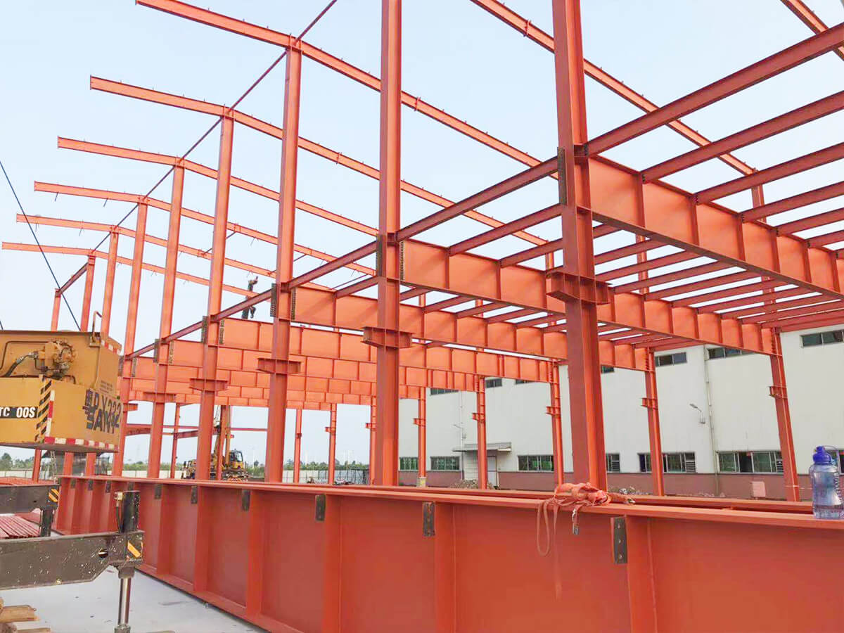 Portal Frame Steel Structure Building for A Food Factory