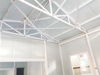 PU Metal Cladding Prefabricated Structures Steel House 