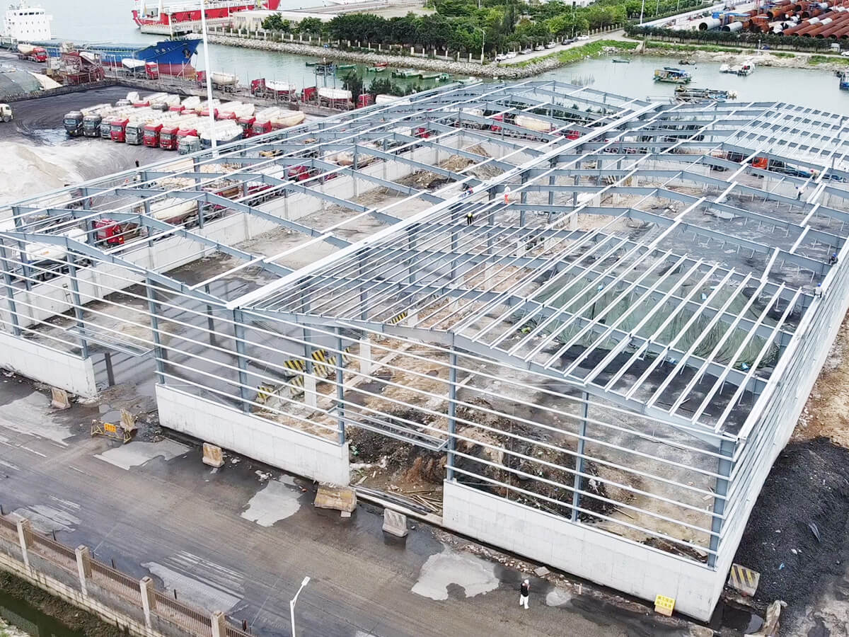 Prefabricated Flexible Design Steel Structure Warehouse