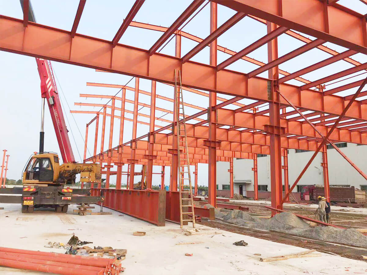 Portal Frame Steel Structure Building for A Food Factory