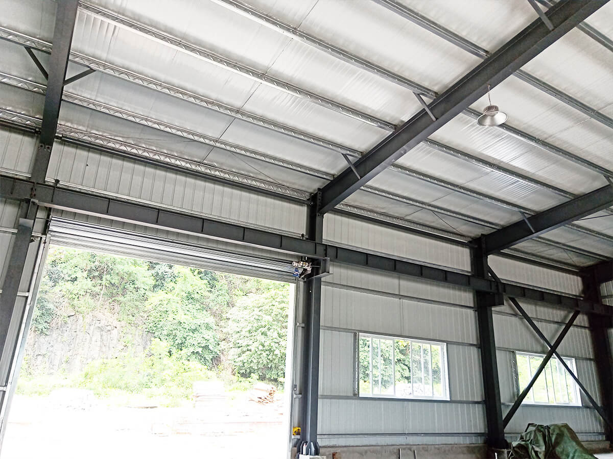 Pre Engineered Storage Shed Steel Structure Warehouse