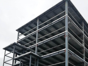 Light Steel Structure Construction Prefab Metal Office Building