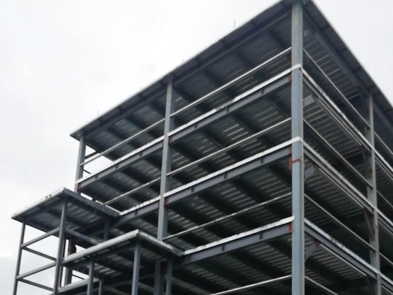 Light Steel Structure Construction Prefab Metal Office Building