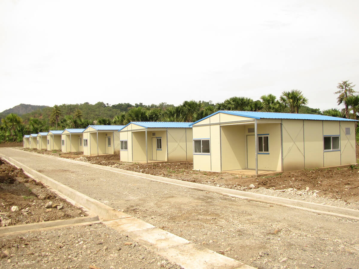 Fast Assembly Customized Design Steel Prefabricated K House