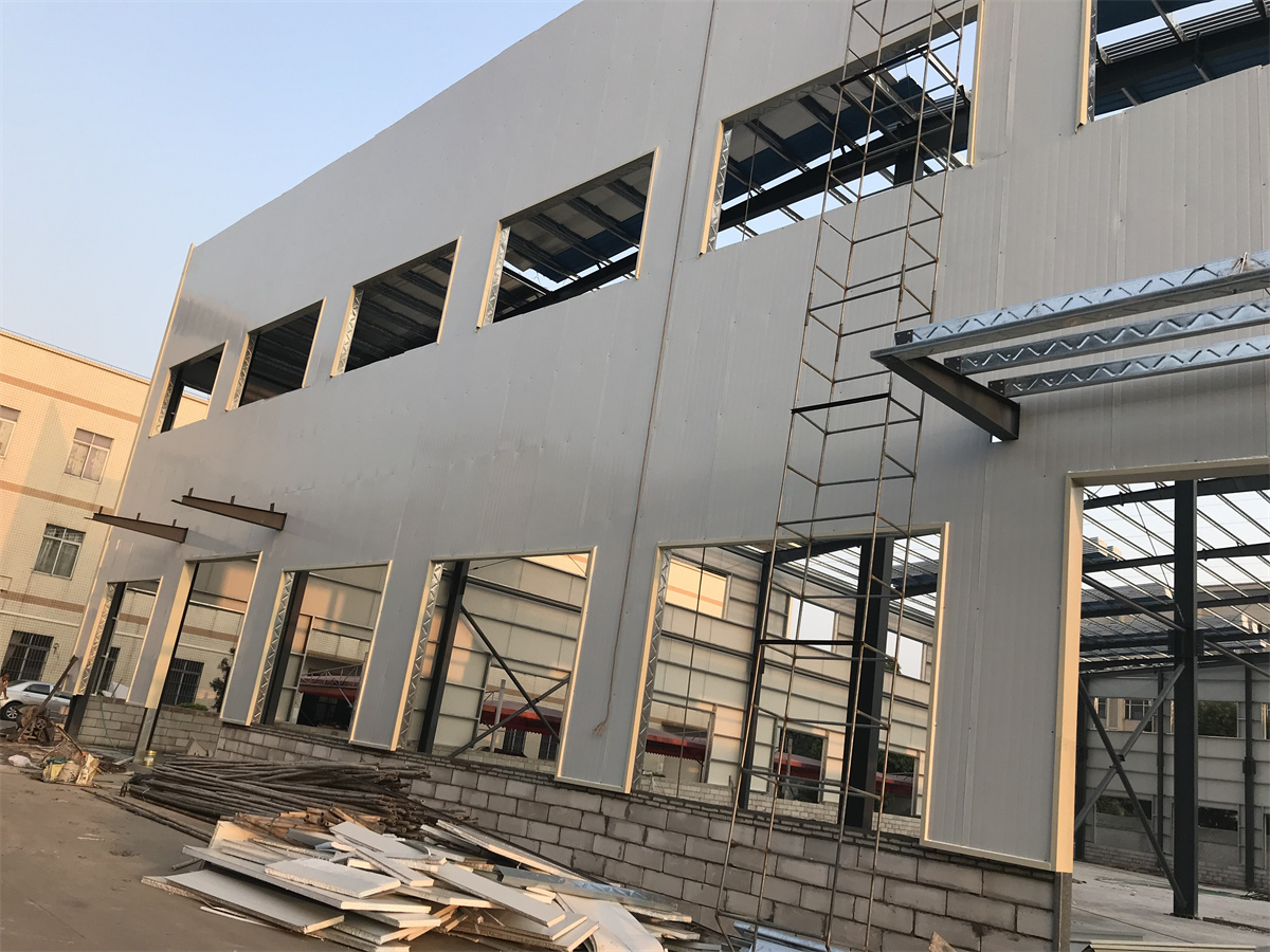 Engineer Structural H Beam Metal Roof Truss Steel Building