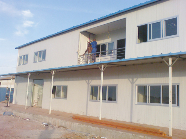 Steel Structure Design Prefab Construction Office Building 