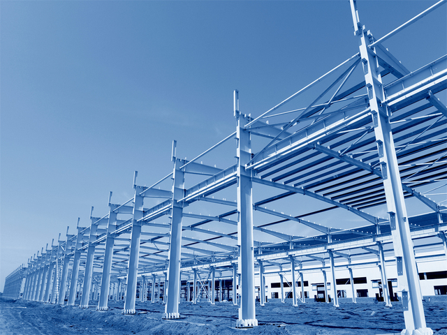 Hot-dip Galvanized Metal Structural Engineering Prefabricated Steel Building