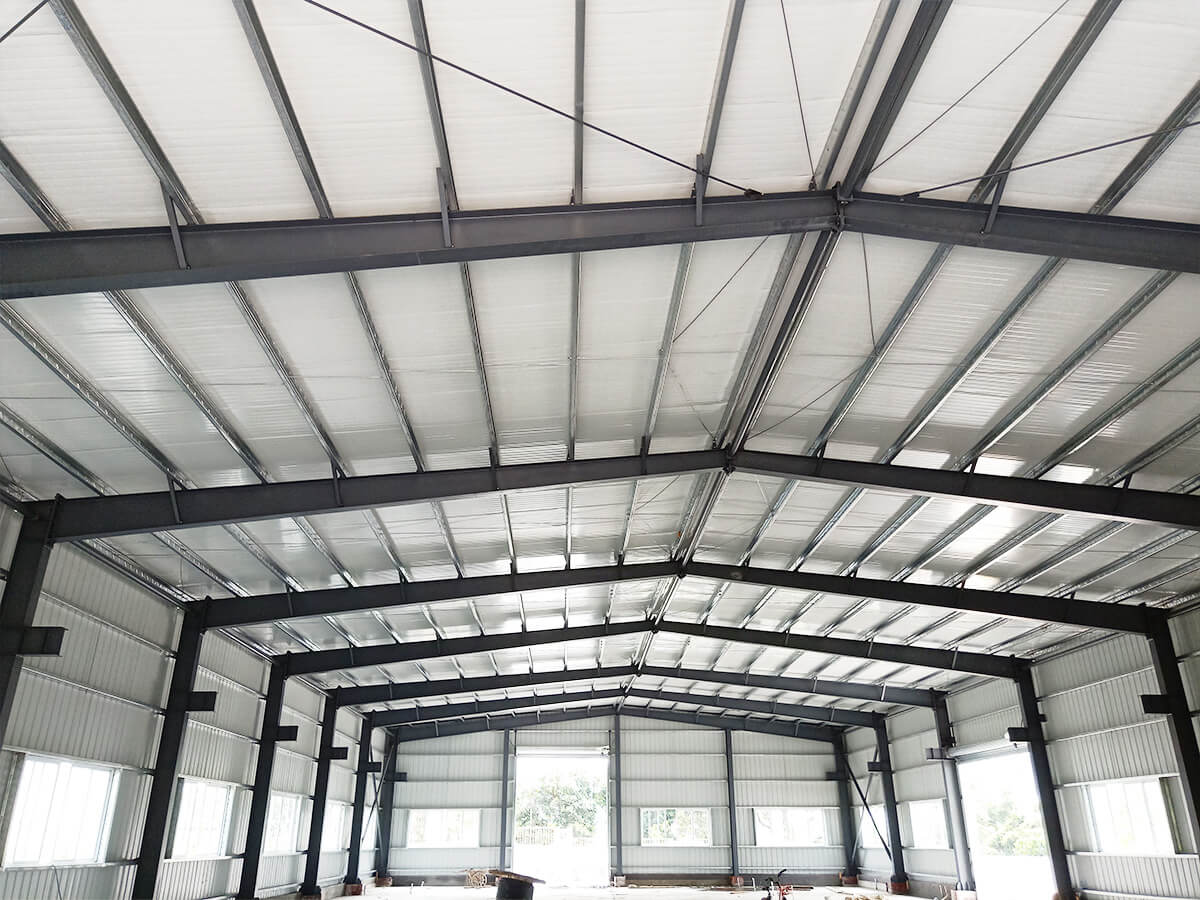 Pre Engineered Storage Shed Steel Structure Warehouse