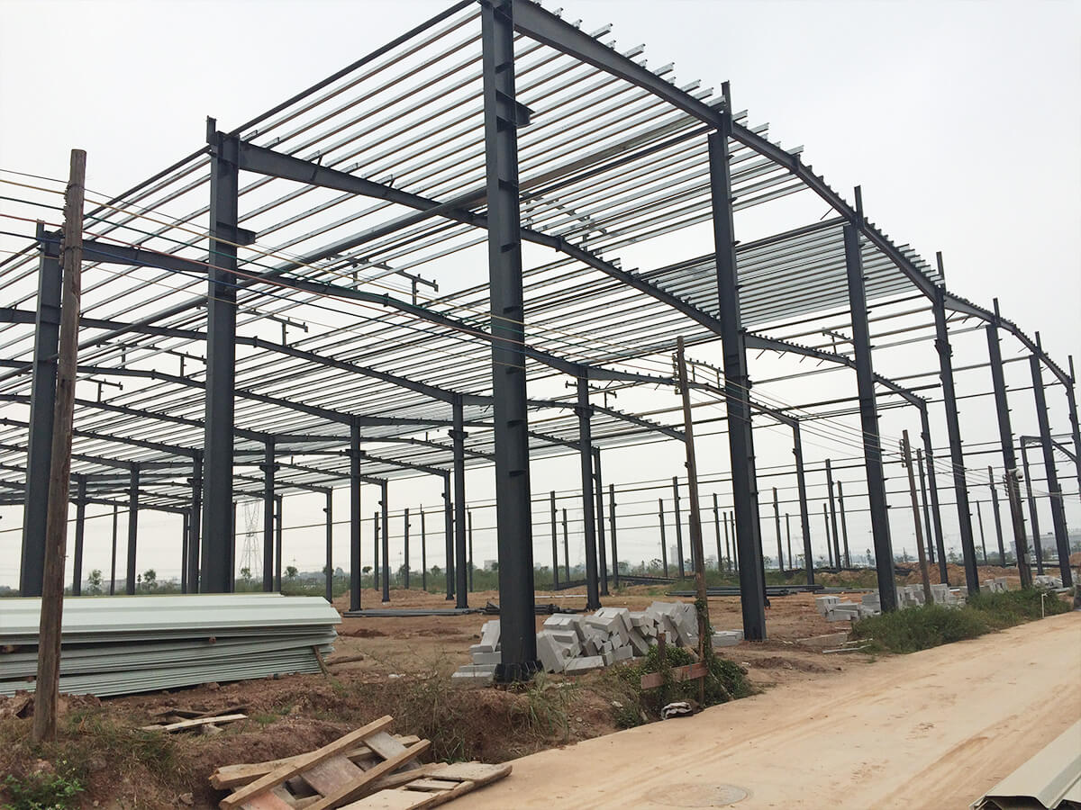 Industrial Storage Space Steel Structure Warehouse