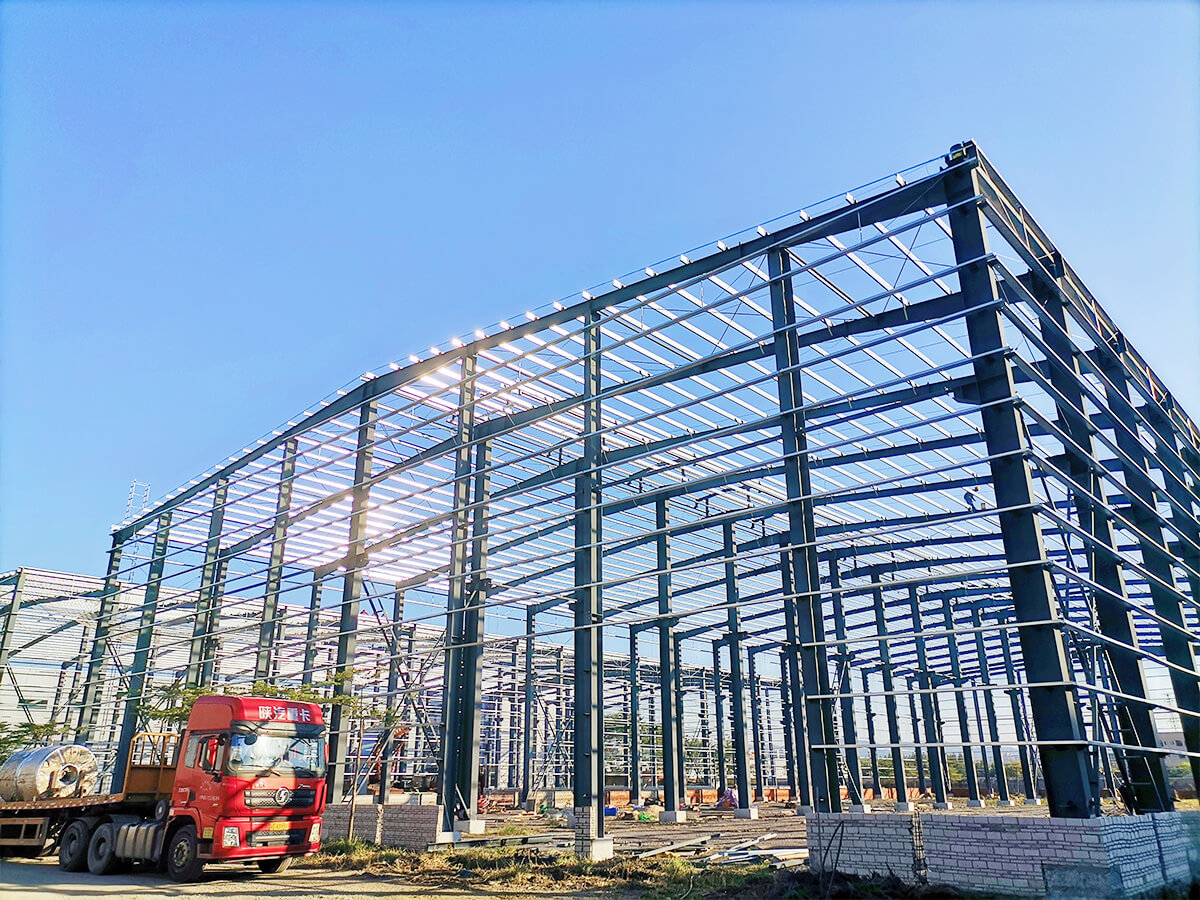 Fast Assembly Heavy Duty Steel Structure Workshop