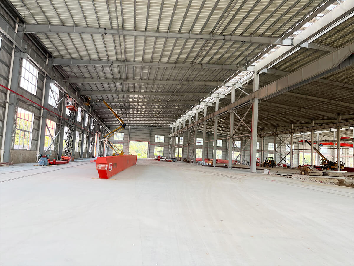 Less Maintenance Steel Fabrication Workshop