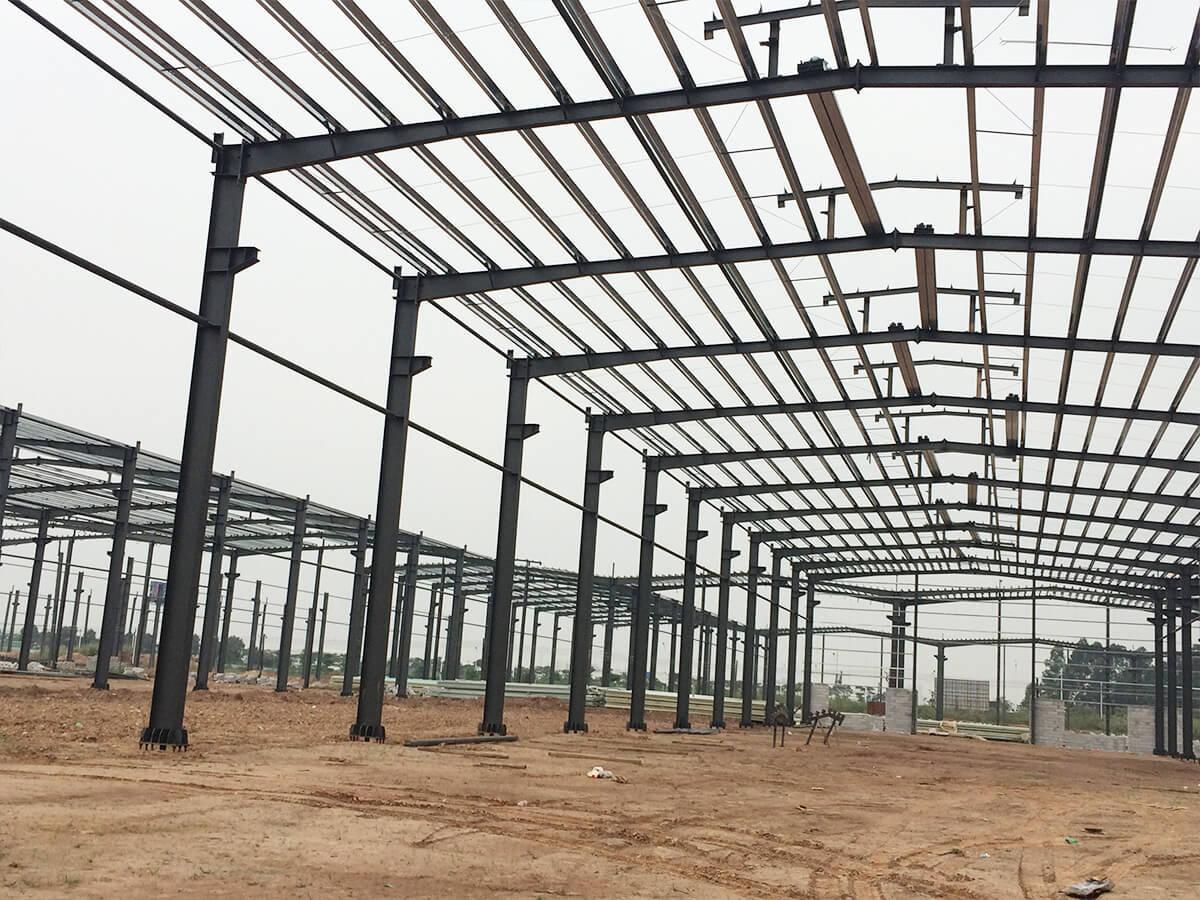 Industrial Storage Space Steel Structure Warehouse