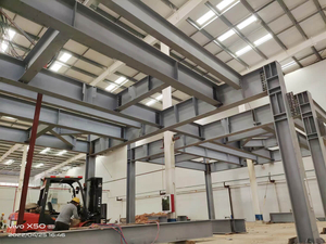 Metal Frame Steel Structure Mezzanine Prefab Steel Building
