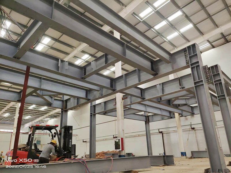 Metal Frame Steel Structure Mezzanine Prefab Steel Building