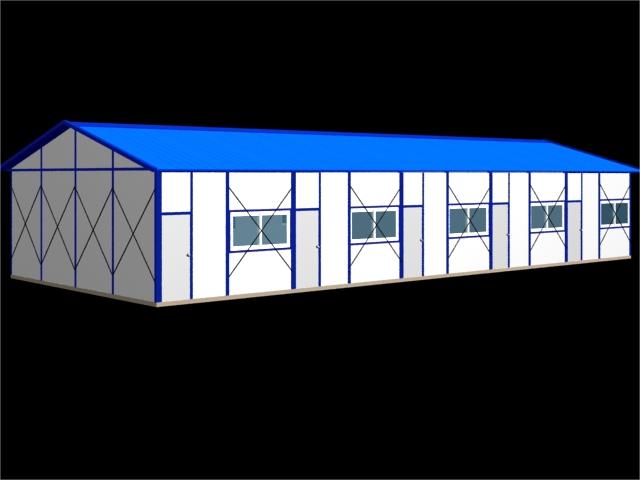 3K×10K×3P prefab house