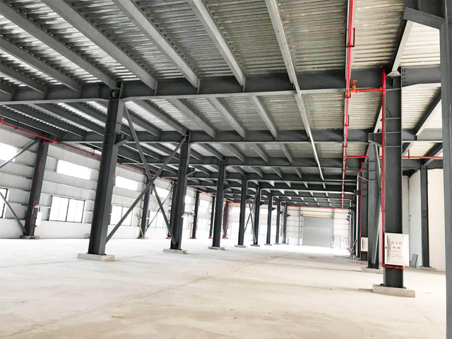 Carbon Steel H Beam Prefab Steel Structure Warehouse