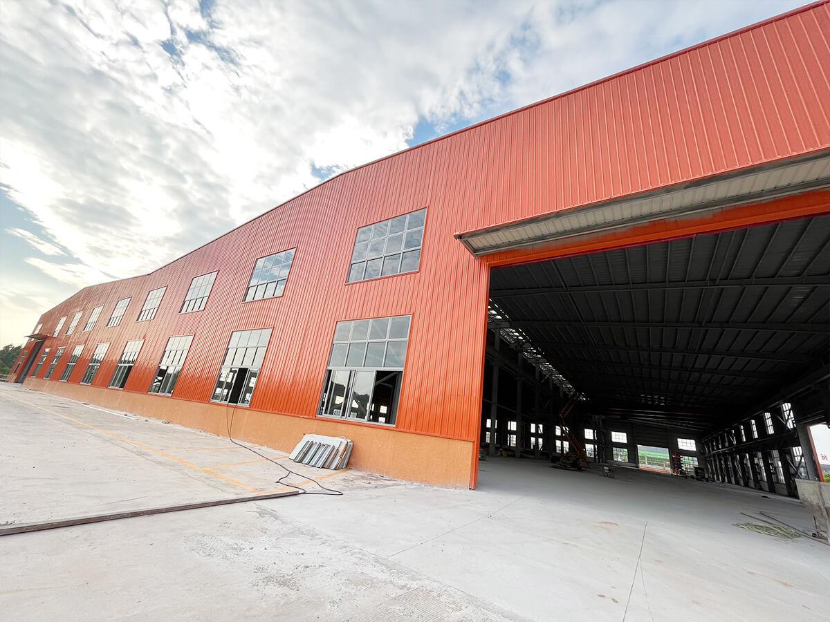 Less Maintenance Steel Fabrication Workshop