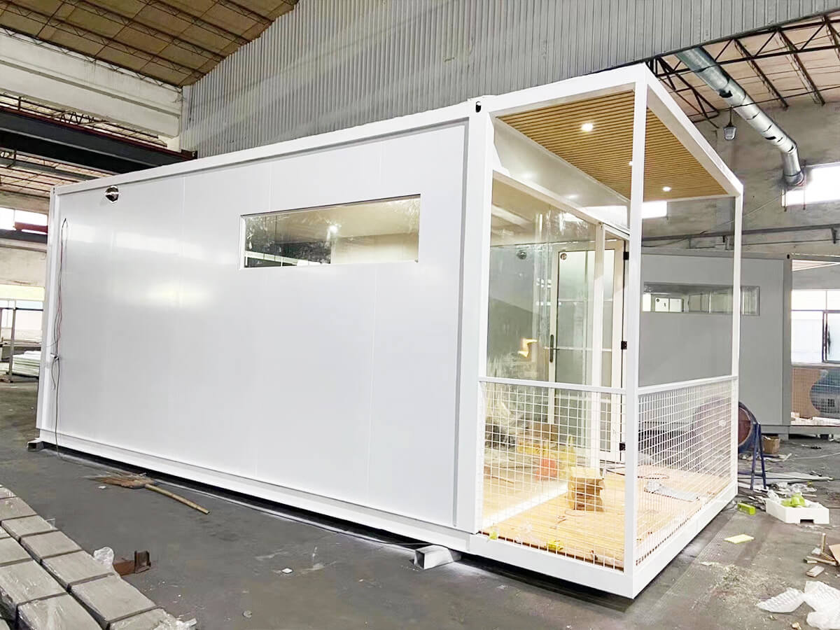 Custom-make Prefab Container House with Terrace