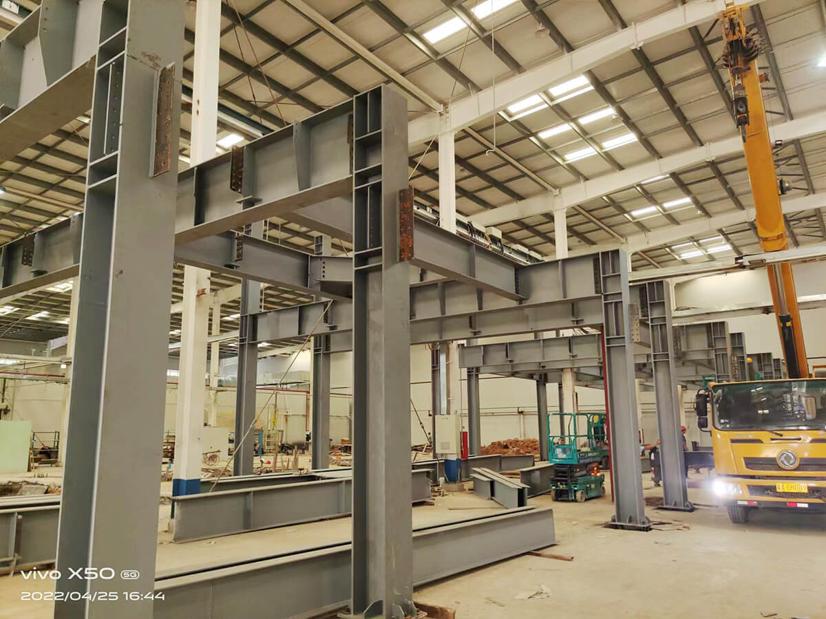 Metal Frame Steel Structure Mezzanine Prefab Steel Building