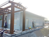 PU Metal Cladding Prefabricated Structures Steel House 
