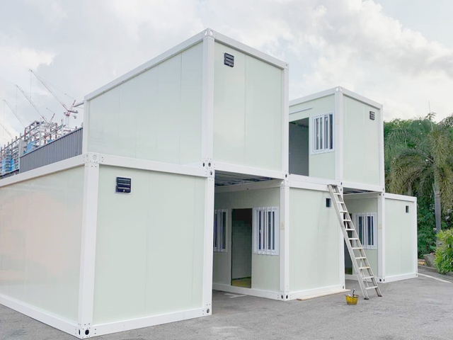 2-storey Prefabricated Sandwich Panel Container House