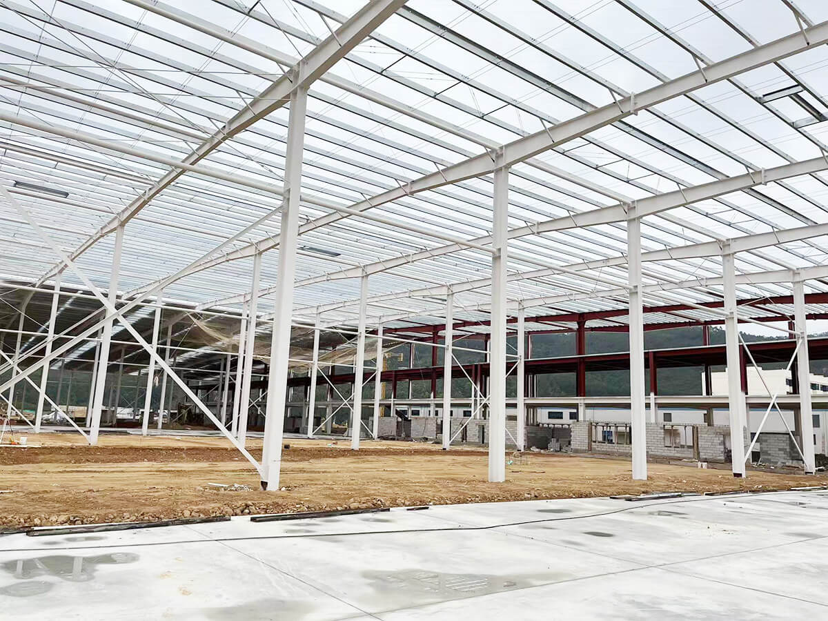 Automobiles Repair Shop Steel Structure Warehouse