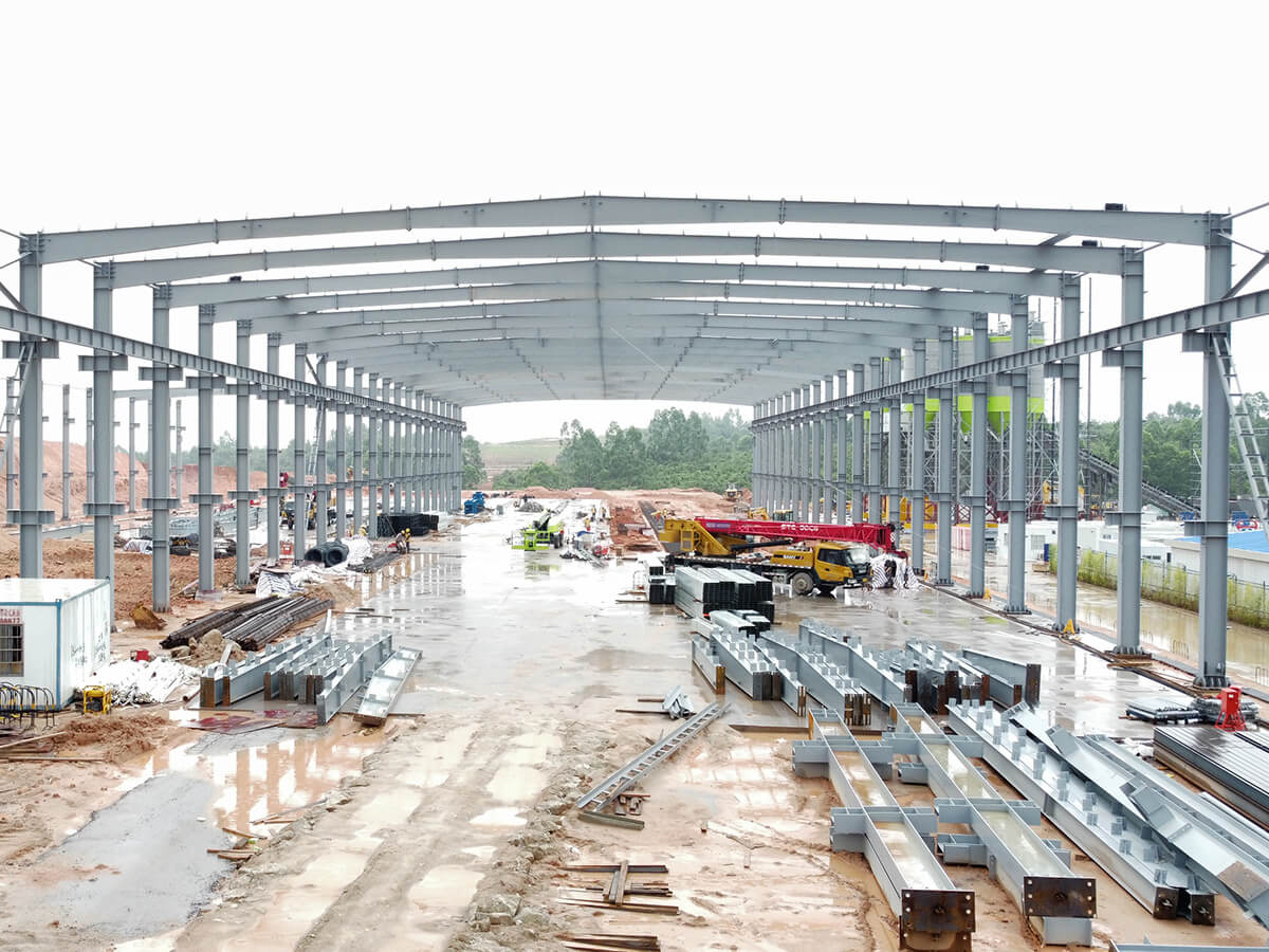 High-strength Durable Metal Workshop Building