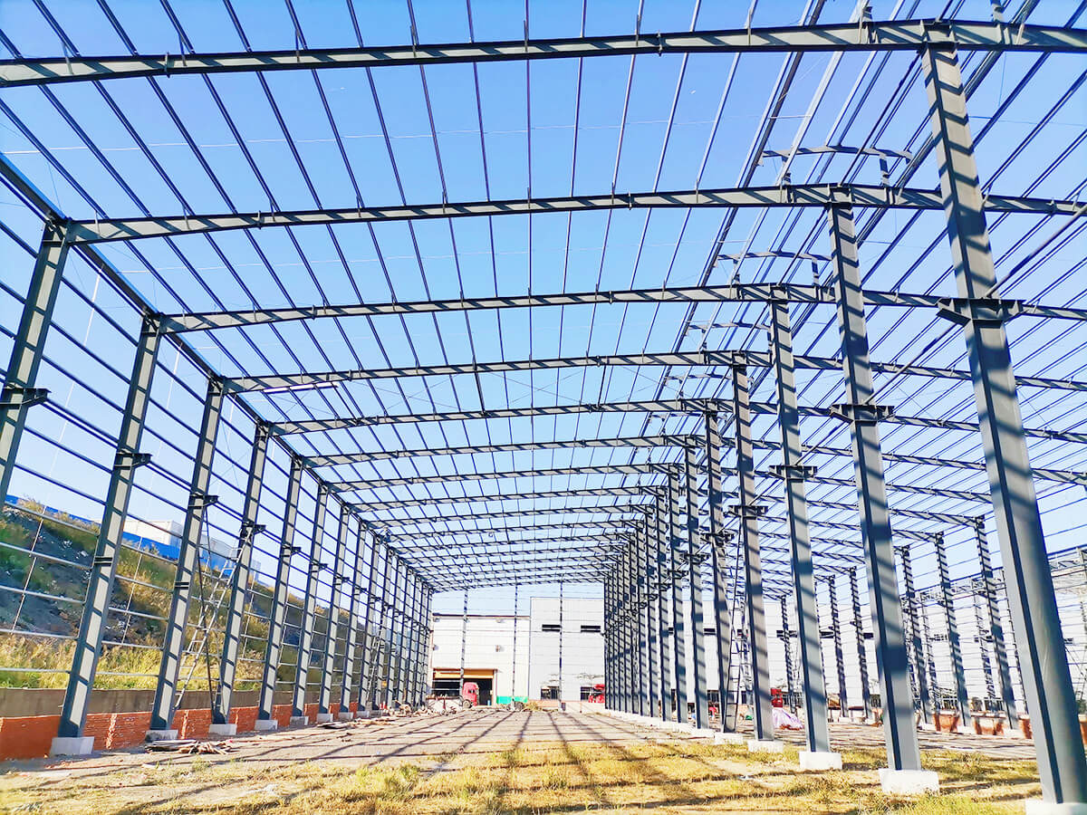 Fast Assembly Heavy Duty Steel Structure Workshop