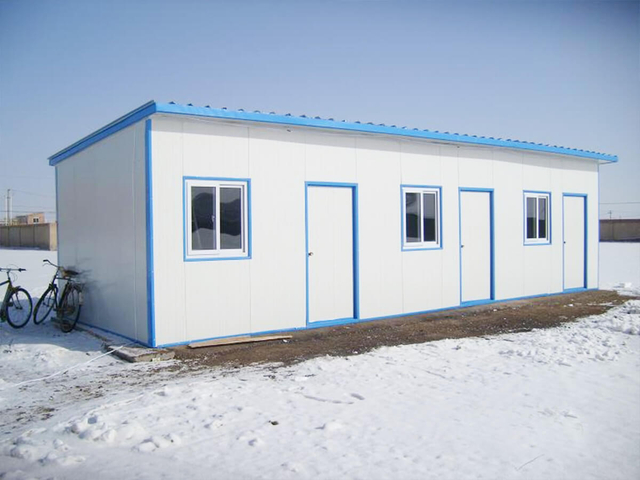 One Floor T-type Steel Frame Prefab House