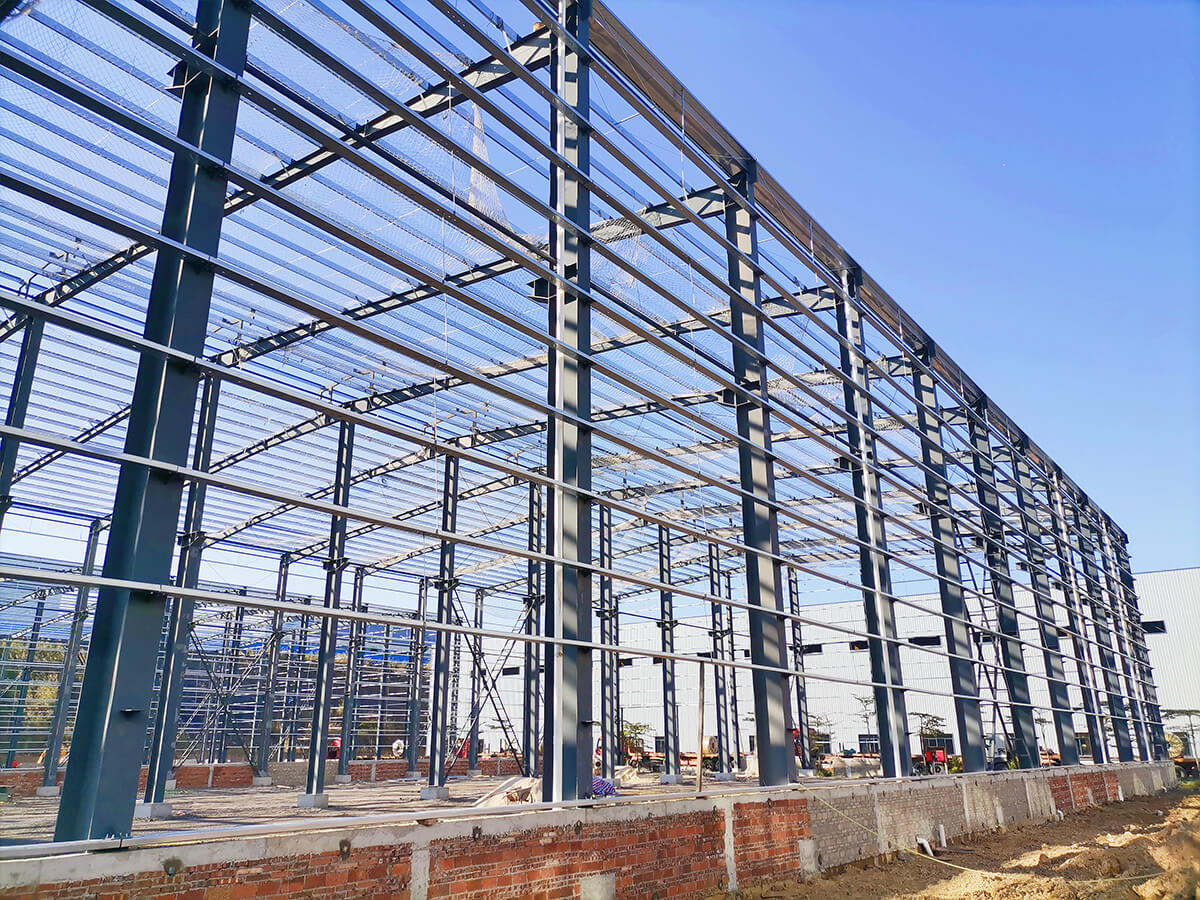 Fast Assembly Heavy Duty Steel Structure Workshop