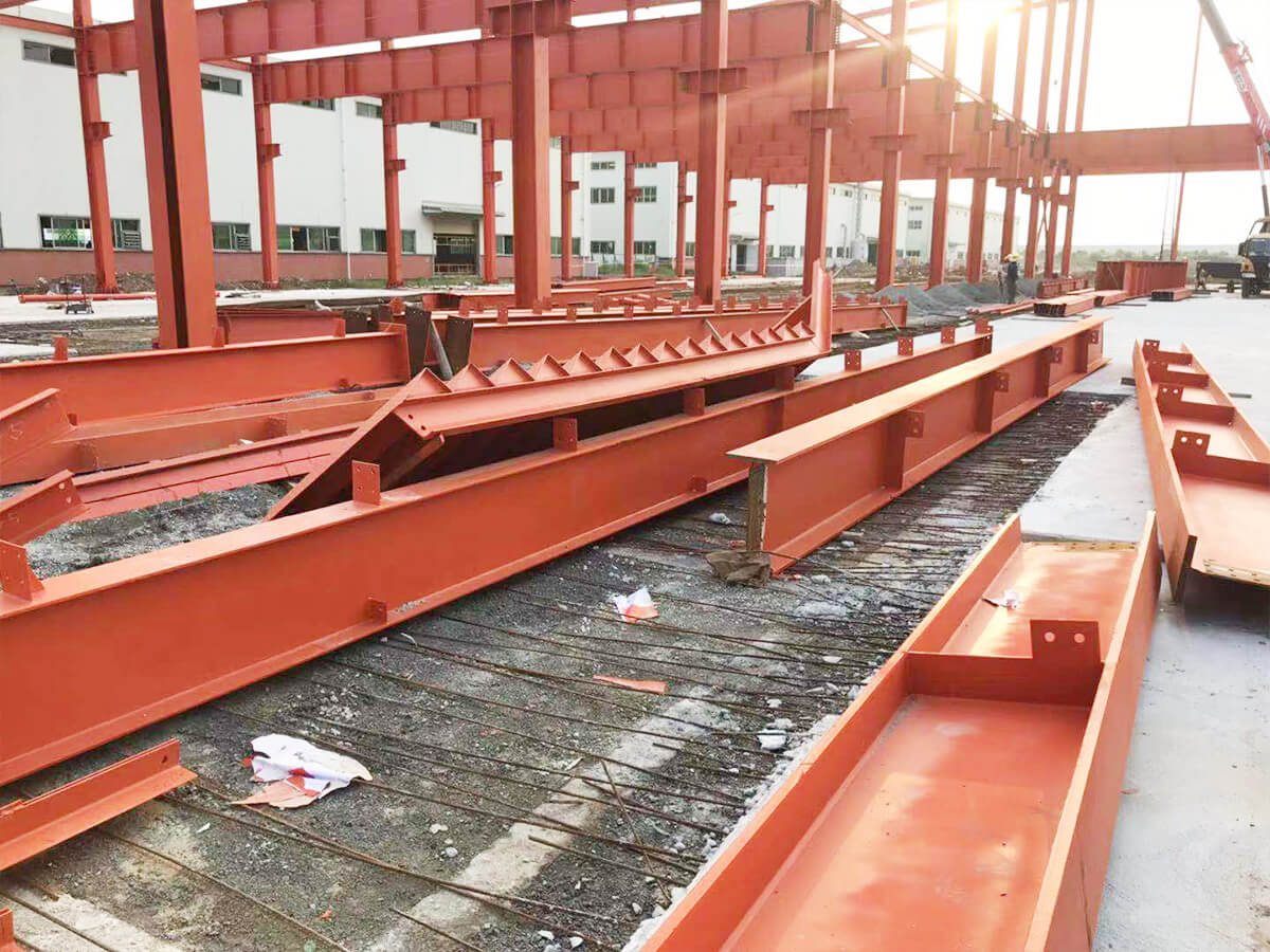 Portal Frame Steel Structure Building for A Food Factory
