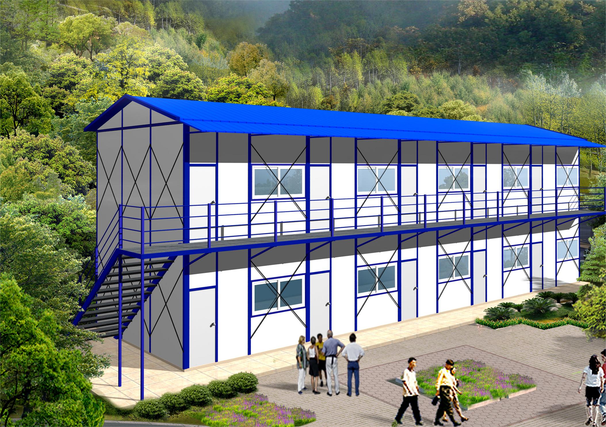 3k-10k-6p prefab house