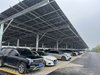Hot-dip Galvanized Steel Structure Frame Solar Panel Roof Carport Car Garage