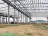 Two-span H Beam Roof Truss Steel Structure Warehouse