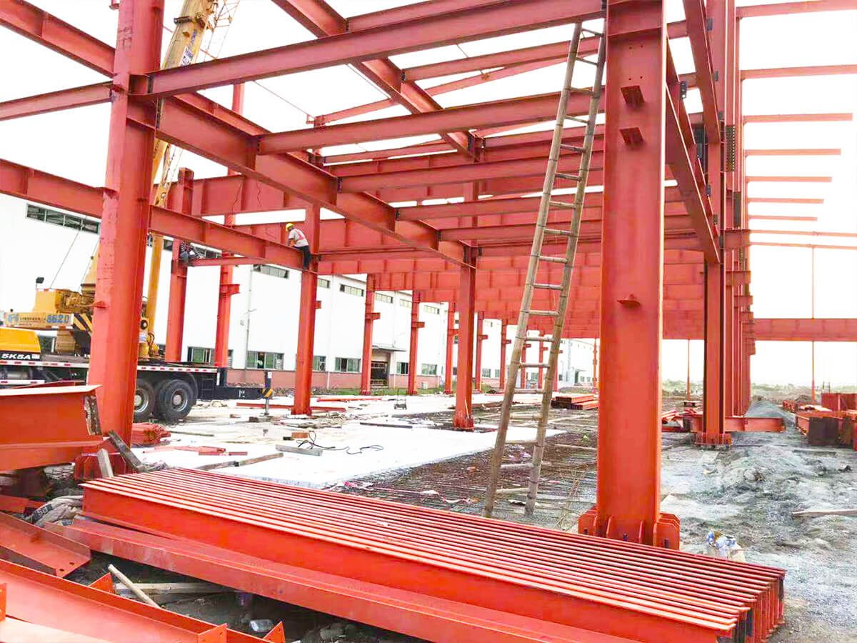 Portal Frame Steel Structure Building for A Food Factory
