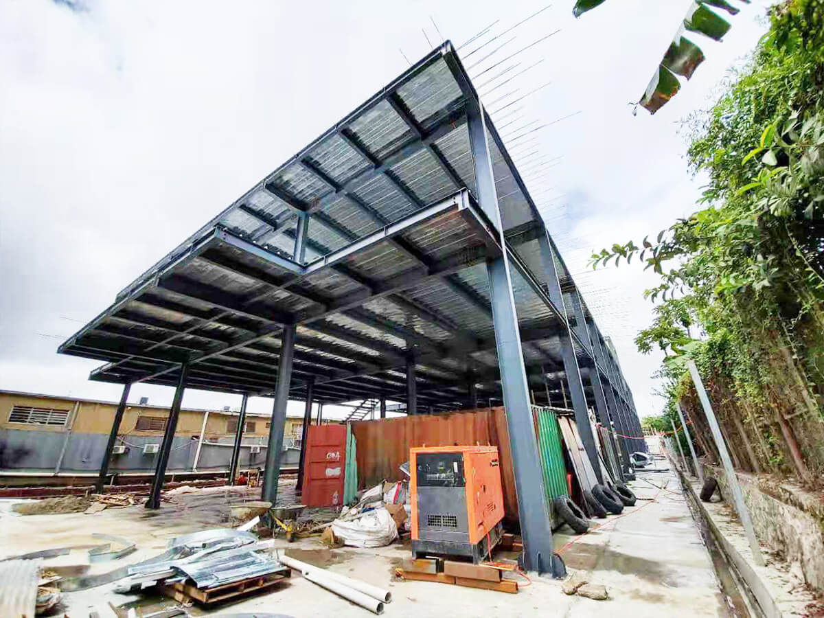 Prefabricated Metal Frame Structure Construction Steel Building