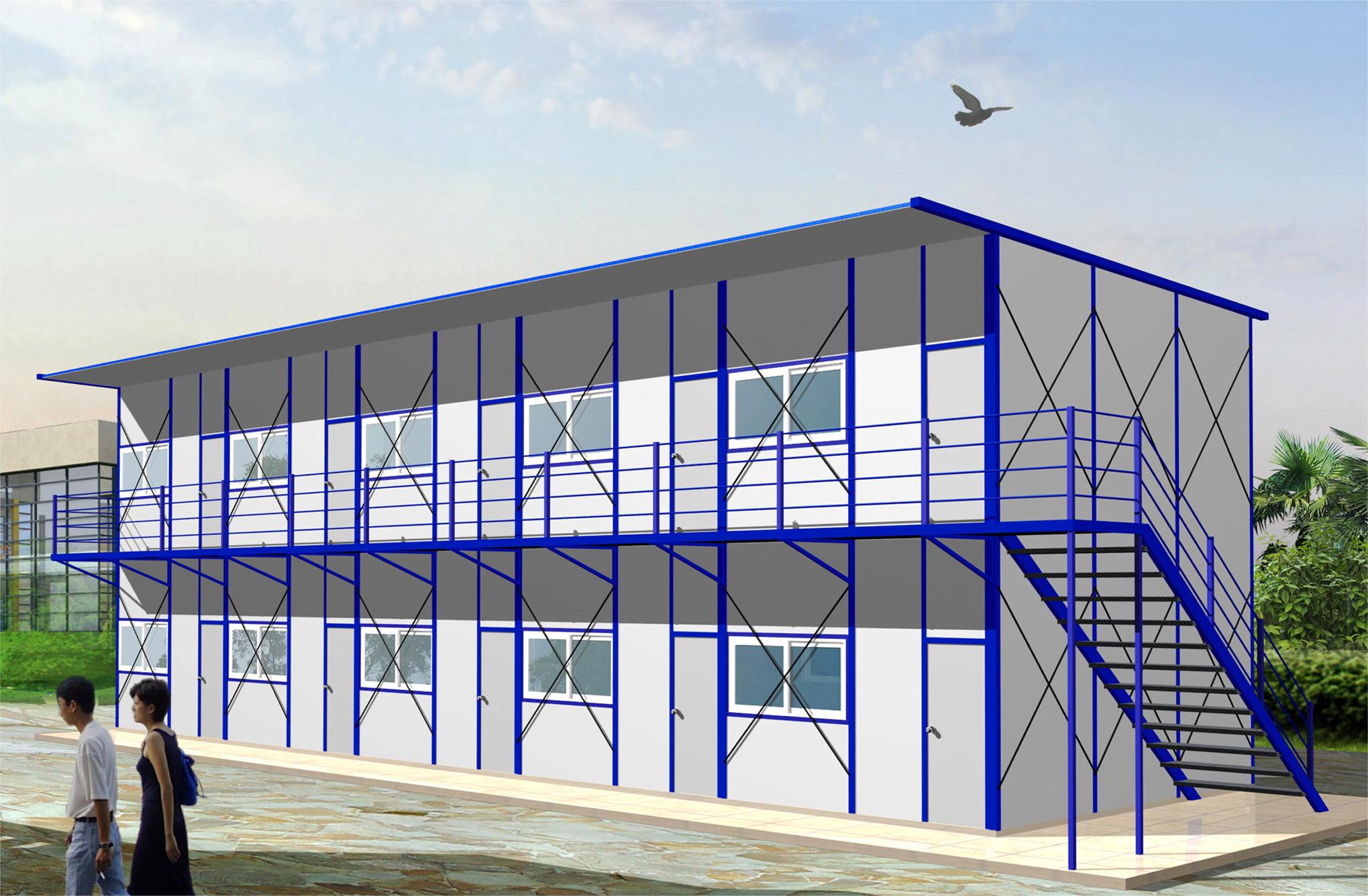 3k-10k-6p prefab house