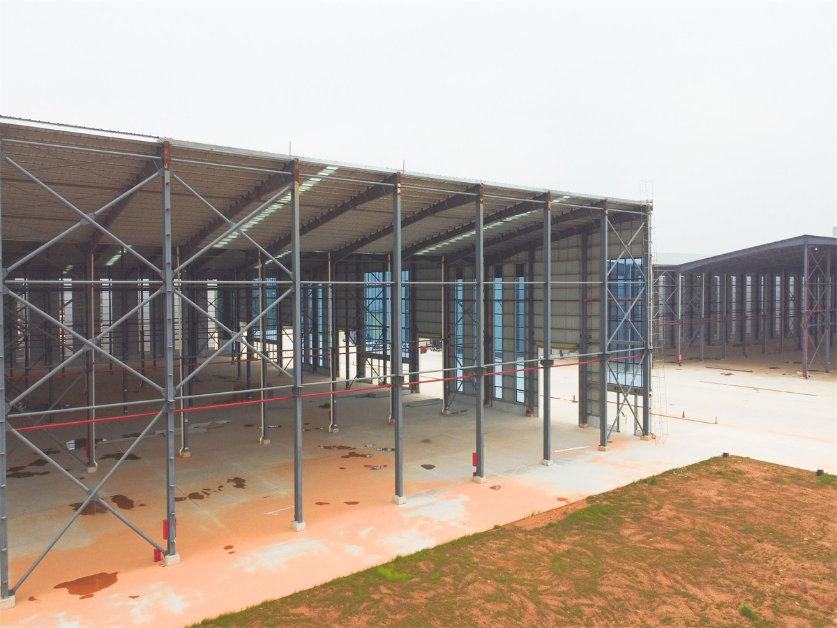 Prefabricated Steel Construction Buildings Steel Structure Warehouse Large Span Steel Workshop