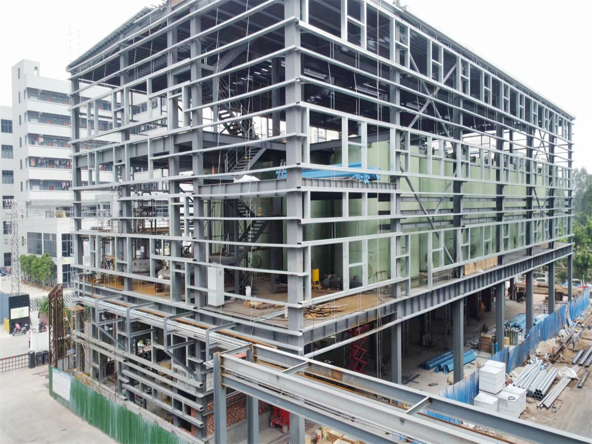 Multi-story Prefabricated Steel Structure Building for Steel Workshop