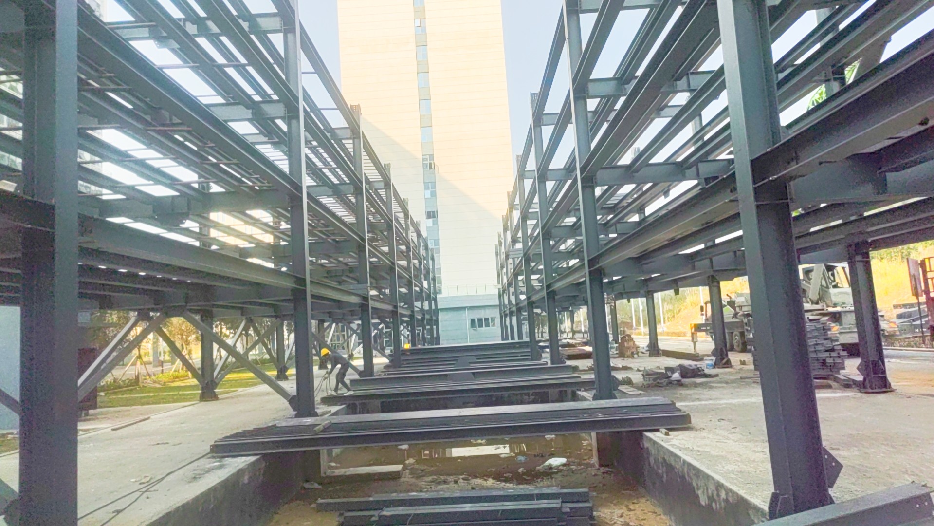 steel garage