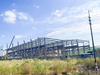 Fast Fabricated Prefab Building 2 Bay Steel Warehouse Structure 