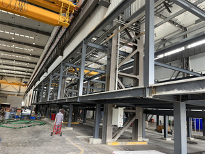 Durable Light Steel Structure Frame Warehouse Large Space Prefabricated Workshop Industrial Steel Building 