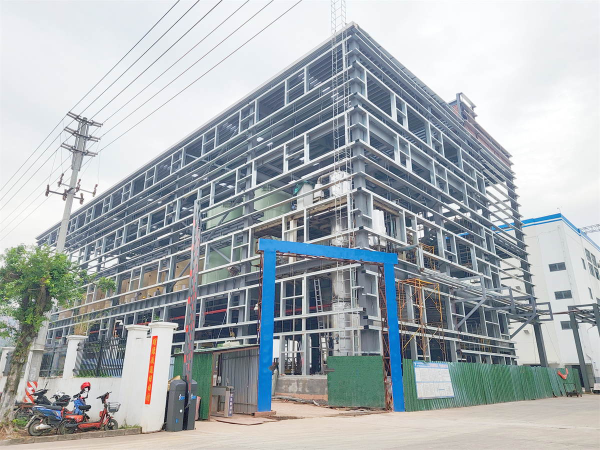 Multi-story Prefabricated Steel Structure Building for Steel Workshop