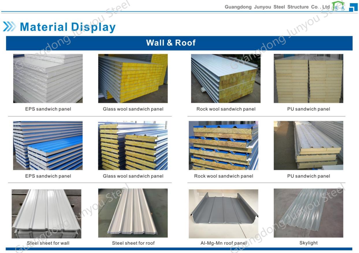 steel workshop wall & roof 
