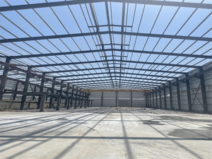 Custom Sheet Metal Roofing Galvanized Steel Fabrication Prefabricated Building Workshop