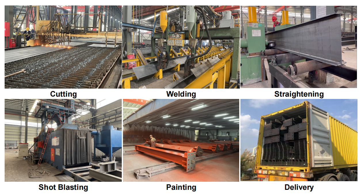 steel workshop processing