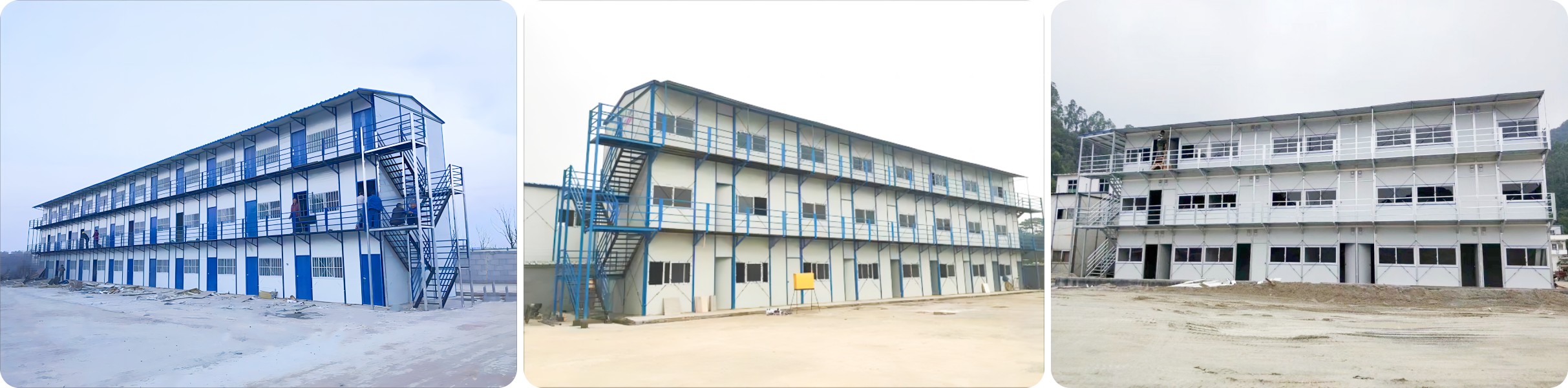 3 floor K type prefab house