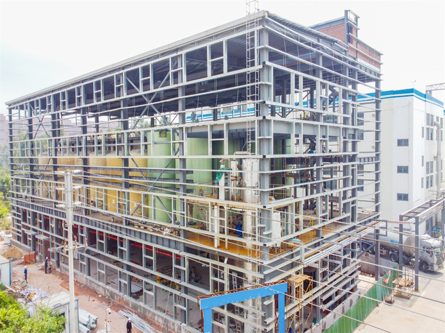 Multi-story Prefabricated Steel Structure Building for Steel Workshop