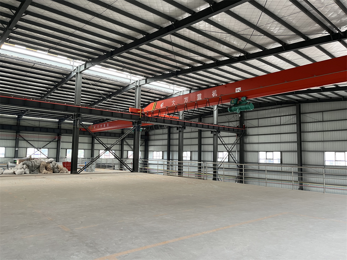Industrial Prefabricated Construction Steel Structure Workshop Building with Mezzanine Floor 